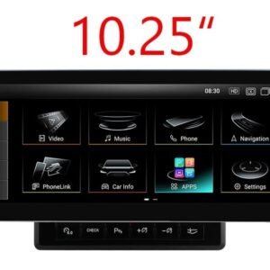 Audi A6 (2005-2011) Retrofit Android Bilstereo multimedia bilnavigasjon skjerm