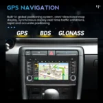 Audi A4/ S4/ RS4 (2003-2008) retrofit Android bilstereo multimedia bilnavigasjon - Bilde 5