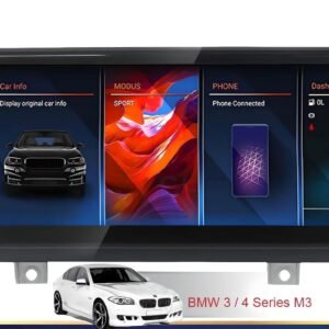 BMW 3 / 4 Serie F30, F31, F32, F33, F34, F36 android Bilstereo multimedia bilnavigasjon