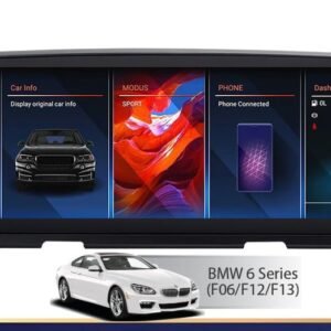 BMW 6 Series (F06/F12/F13) 2011-2018 Android bilstereo multimedia, bilnavigasjon