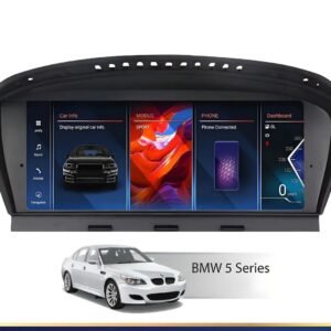 BMW E60 E61 E63 E64 BMW E90 E91 E92 Android bilstereo multimedia bilnavigasjon skjerm