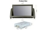 Mercedes Benz C Klass (W204) 2007-2011 Android bilstereo multimedia 8" bilnavigasjon - Bilde 5