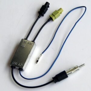 Fakra(Z) to DIN(m) with Booster radio antenna adapter