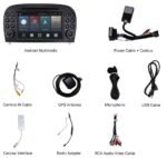 Mercedes SL R230 NTG 2.5 Android bilstereo multimedia bilnavigasjon - Bilde 6