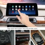 BMW 7 Series F01/F02 2009-2015 Android bilstereo multimedia bilnavigasjon skjerm - Bilde 5